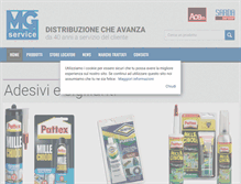Tablet Screenshot of mgservice.it